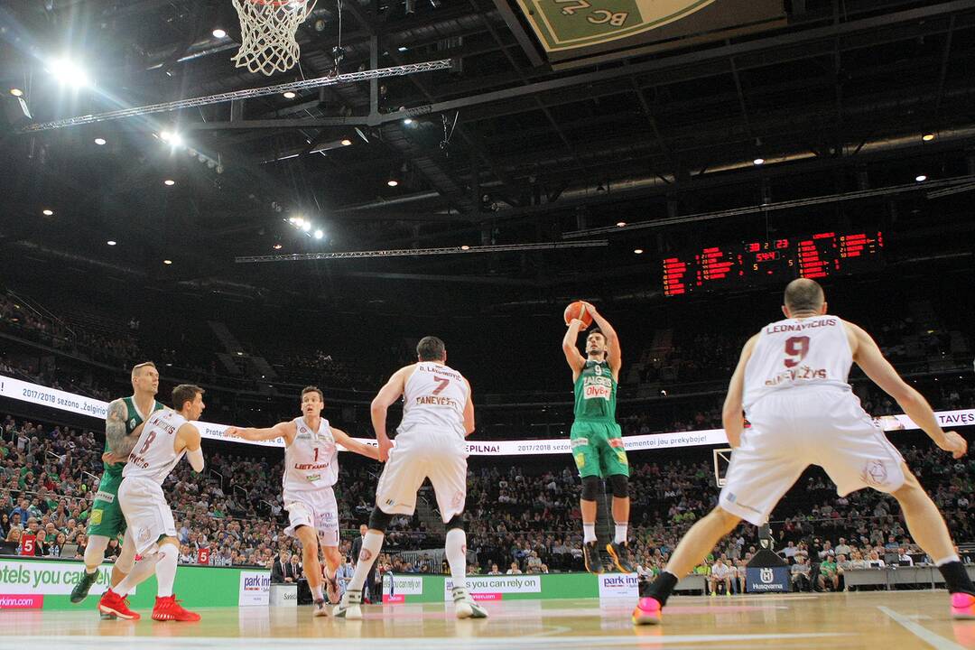 LKL finalas: „Žalgiris“ – „Lietkabelis“ 97:58