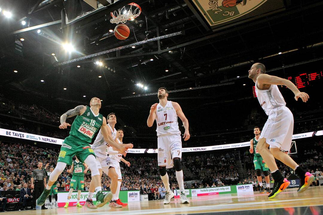 LKL finalas: „Žalgiris“ – „Lietkabelis“ 97:58