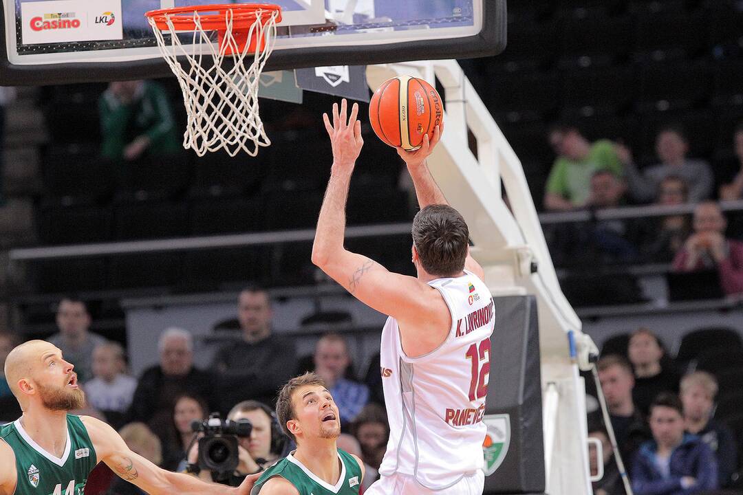 LKL: „Žalgiris“ – „Lietkabelis“ 84:62