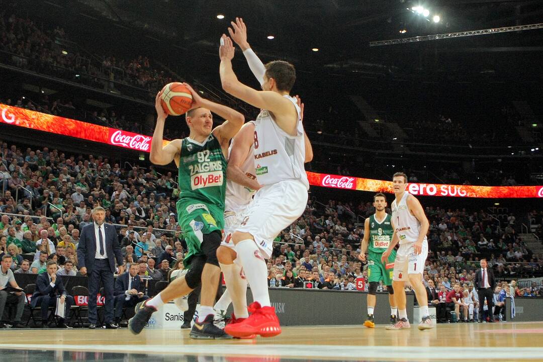 LKL finalas: „Žalgiris“ – „Lietkabelis“ 97:58
