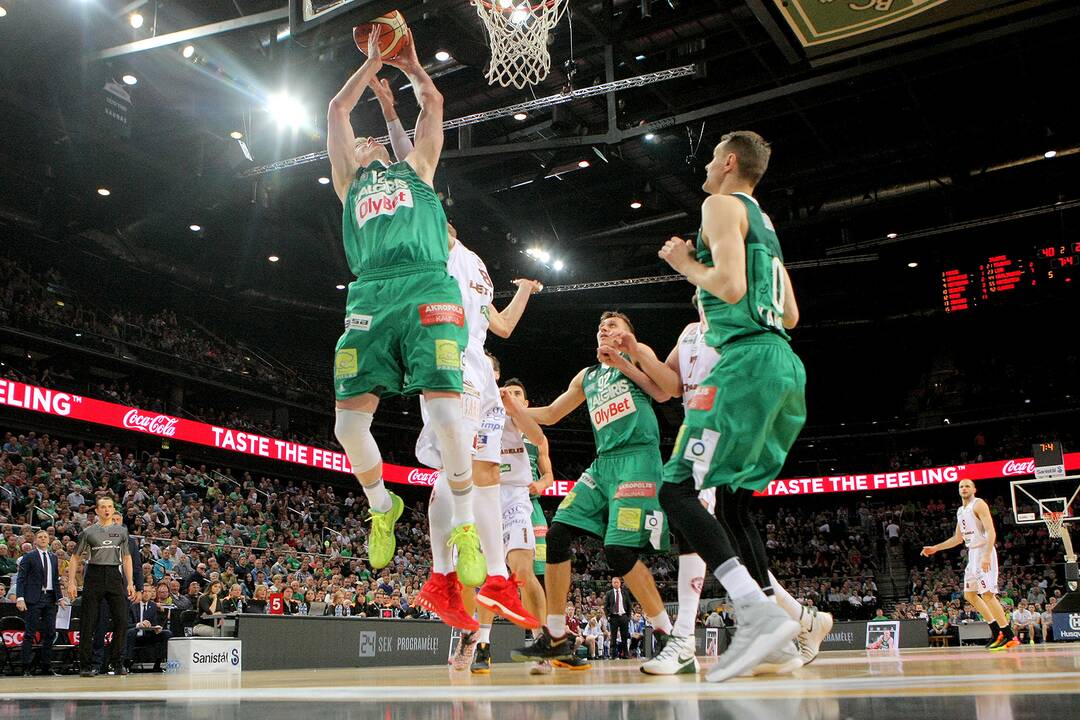 LKL finalas: „Žalgiris“ – „Lietkabelis“ 97:58