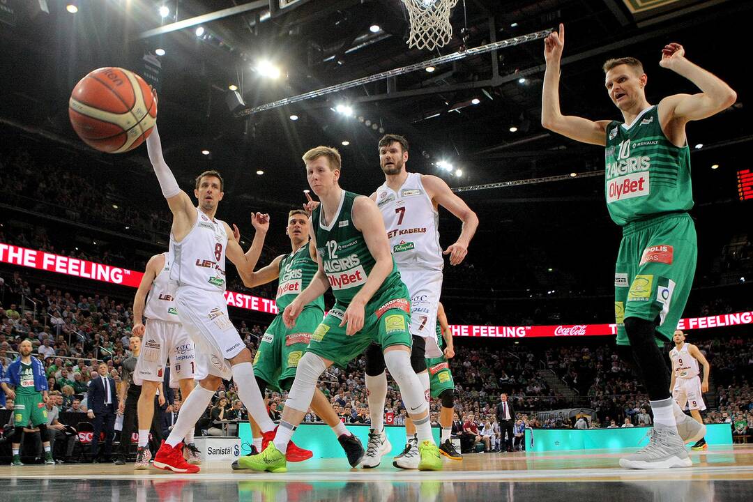 LKL finalas: „Žalgiris“ – „Lietkabelis“ 97:58