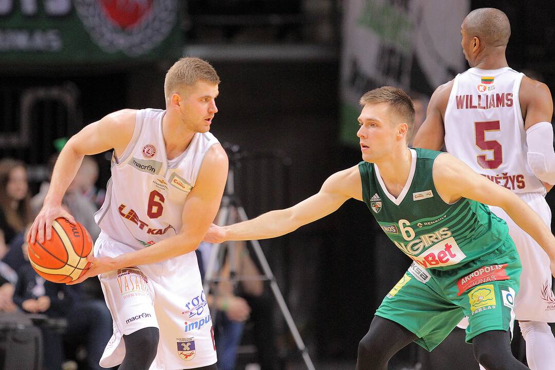 LKL: „Žalgiris“ – „Lietkabelis“ 84:62
