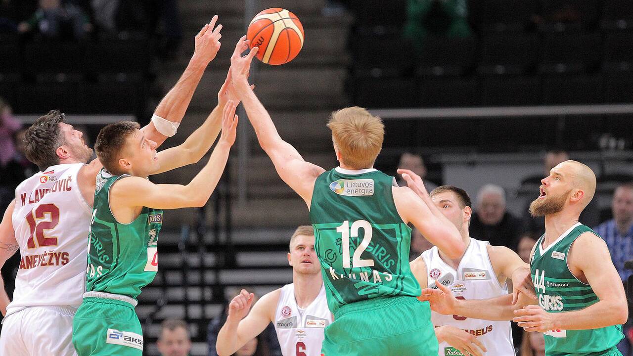 LKL: „Žalgiris“ – „Lietkabelis“ 84:62
