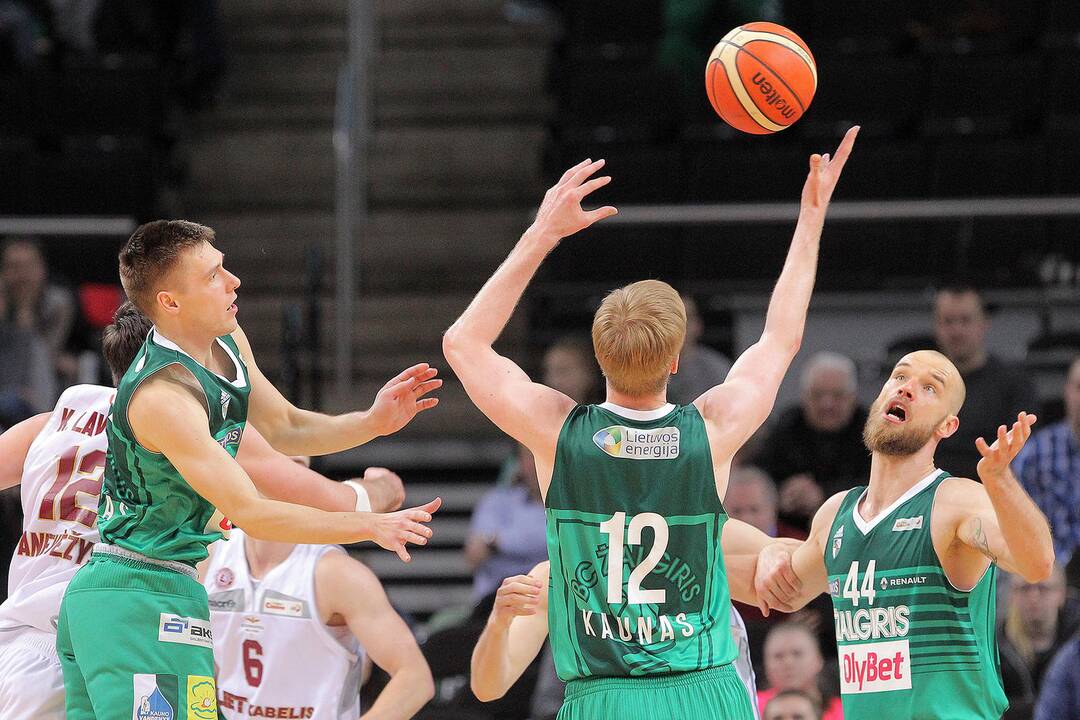 LKL: „Žalgiris“ – „Lietkabelis“ 84:62