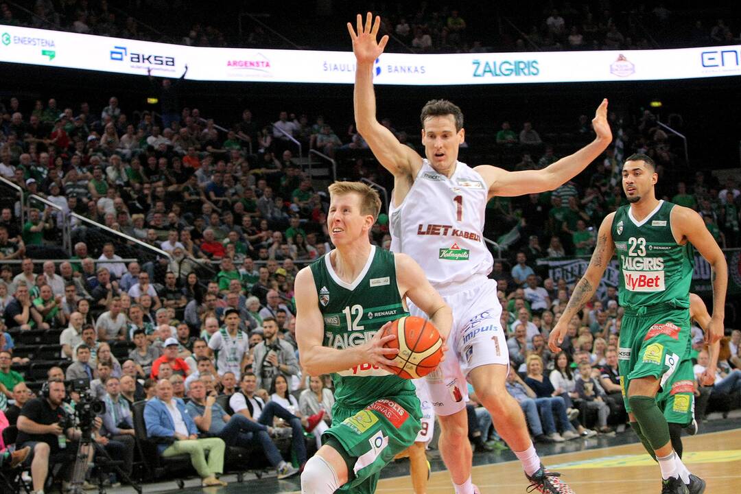 LKL finalas: „Žalgiris“ – „Lietkabelis“ 97:58
