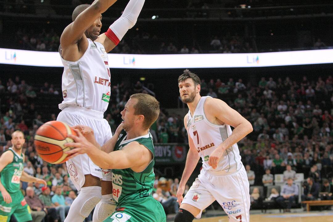 LKL finalas: „Žalgiris“ – „Lietkabelis“ 97:58