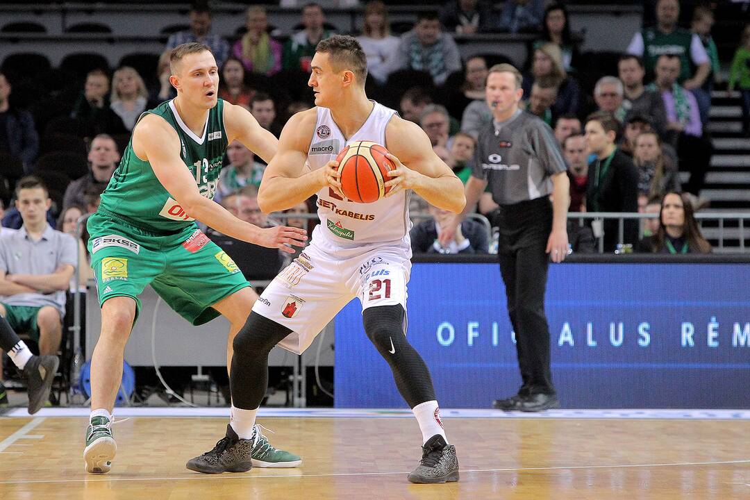 LKL: „Žalgiris“ – „Lietkabelis“ 84:62