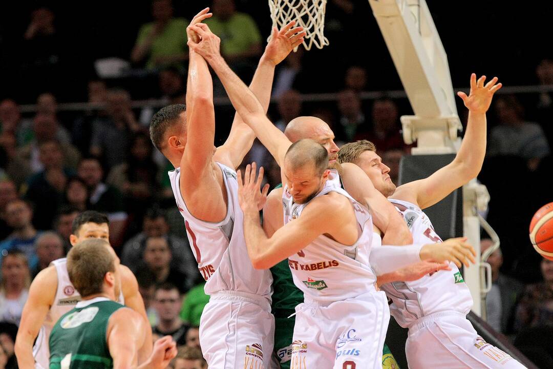 LKL finalas: „Žalgiris“ – „Lietkabelis“ 97:58
