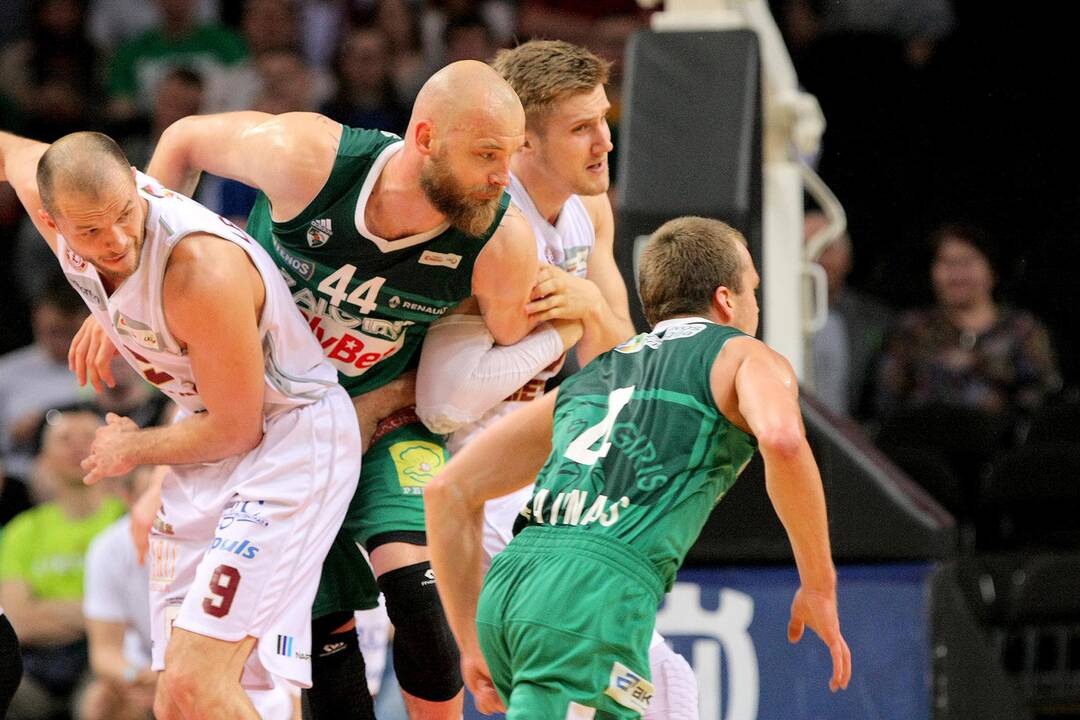 LKL finalas: „Žalgiris“ – „Lietkabelis“ 97:58