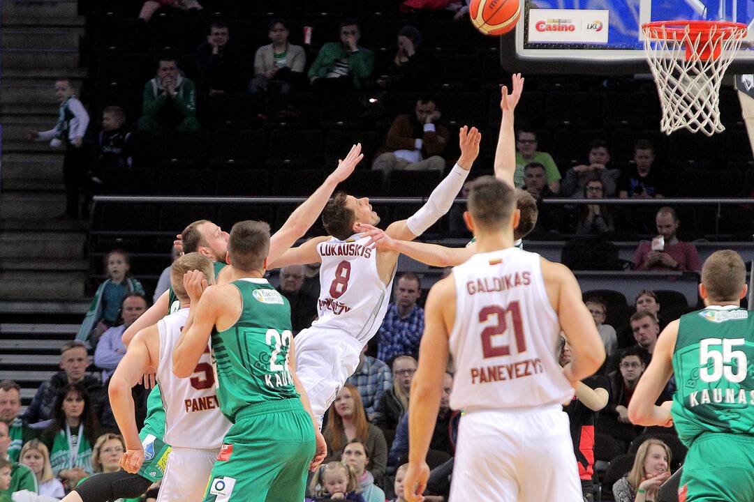 LKL: „Žalgiris“ – „Lietkabelis“ 84:62