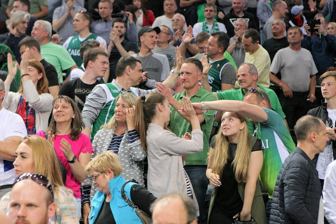 LKL finalas: „Žalgiris“ – „Lietkabelis“ 97:58