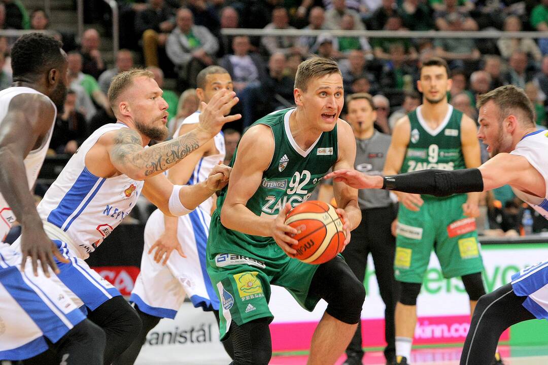 LKL pusfinalis: „Žalgiris“ – „Neptūnas“ 83:54