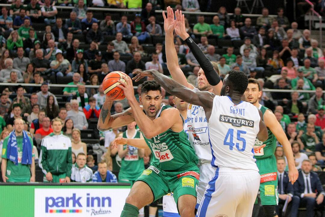 LKL pusfinalis: „Žalgiris“ – „Neptūnas“ 83:54