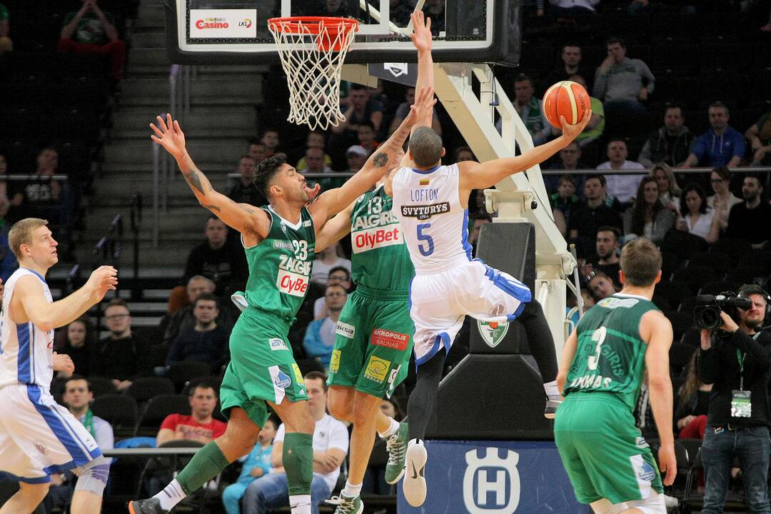 LKL pusfinalis: „Žalgiris“ – „Neptūnas“ 83:54