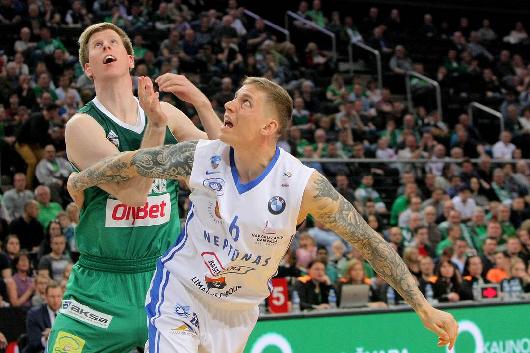 LKL pusfinalis: „Žalgiris“ – „Neptūnas“ 83:54