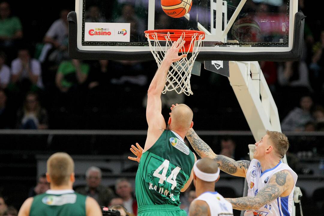 LKL pusfinalis: „Žalgiris“ – „Neptūnas“ 83:54