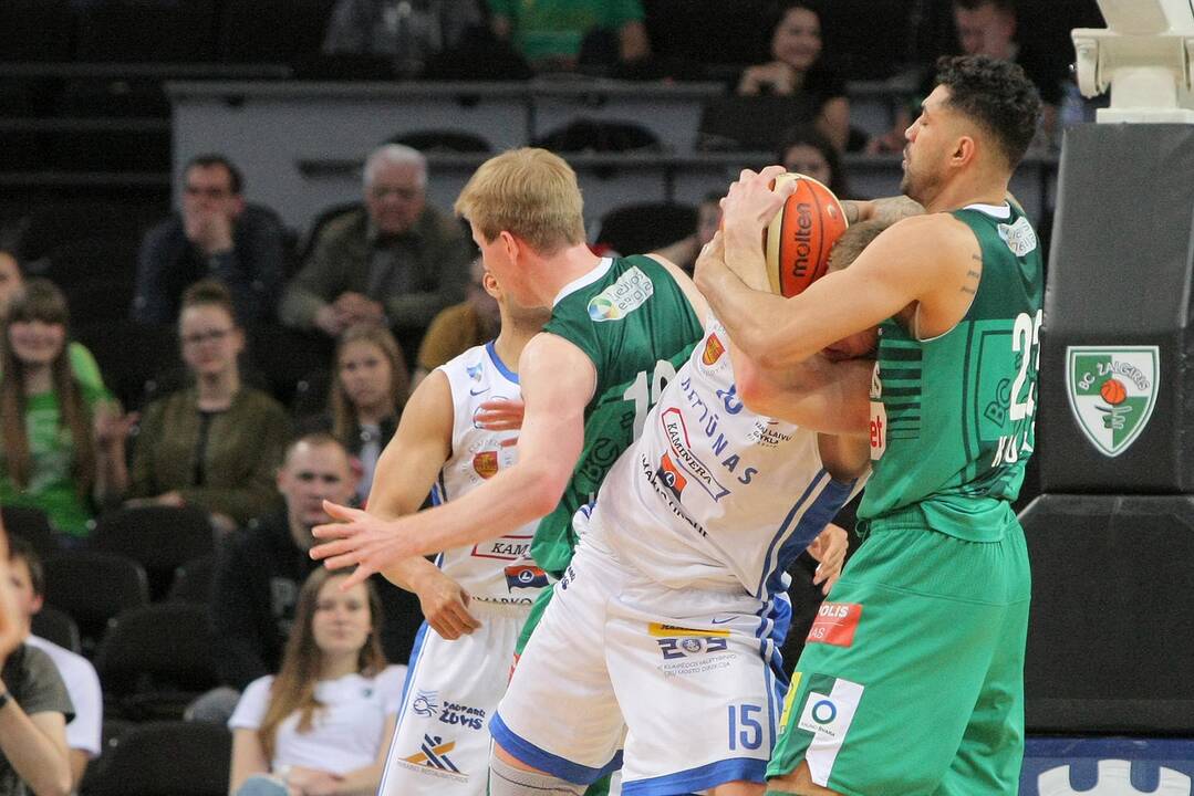 LKL pusfinalis: „Žalgiris“ – „Neptūnas“ 83:54
