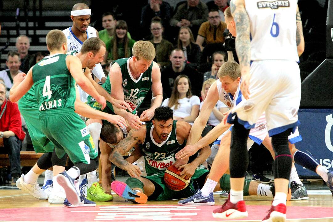 LKL pusfinalis: „Žalgiris“ – „Neptūnas“ 83:54