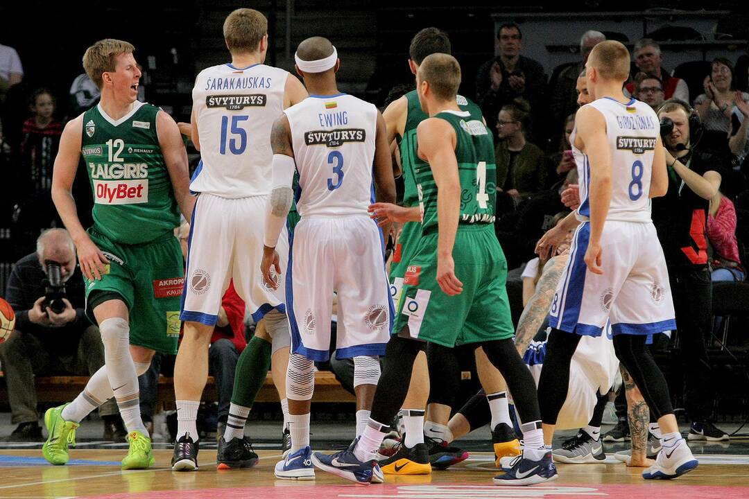 LKL pusfinalis: „Žalgiris“ – „Neptūnas“ 83:54