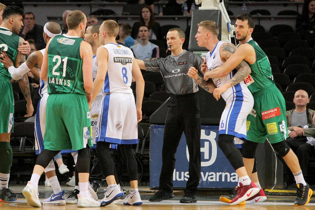 LKL pusfinalis: „Žalgiris“ – „Neptūnas“ 83:54