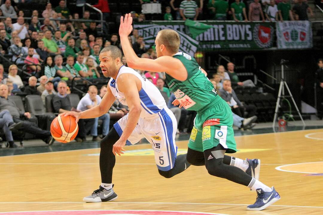 LKL pusfinalis: „Žalgiris“ – „Neptūnas“ 83:54