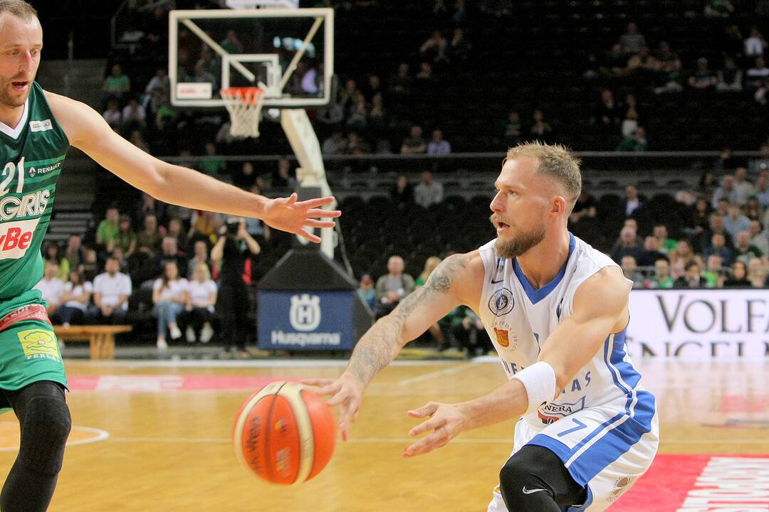 LKL pusfinalis: „Žalgiris“ – „Neptūnas“ 83:54