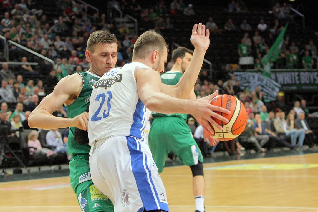 LKL pusfinalis: „Žalgiris“ – „Neptūnas“ 83:54