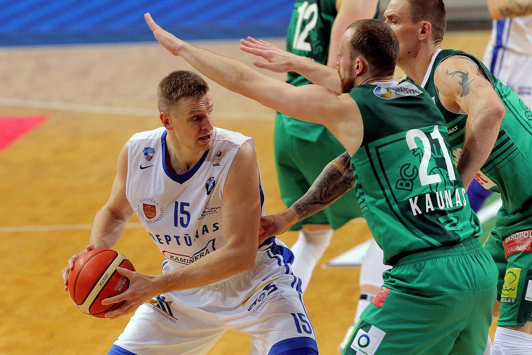 KMT: „Žalgiris“ – „Neptūnas“ 81:58