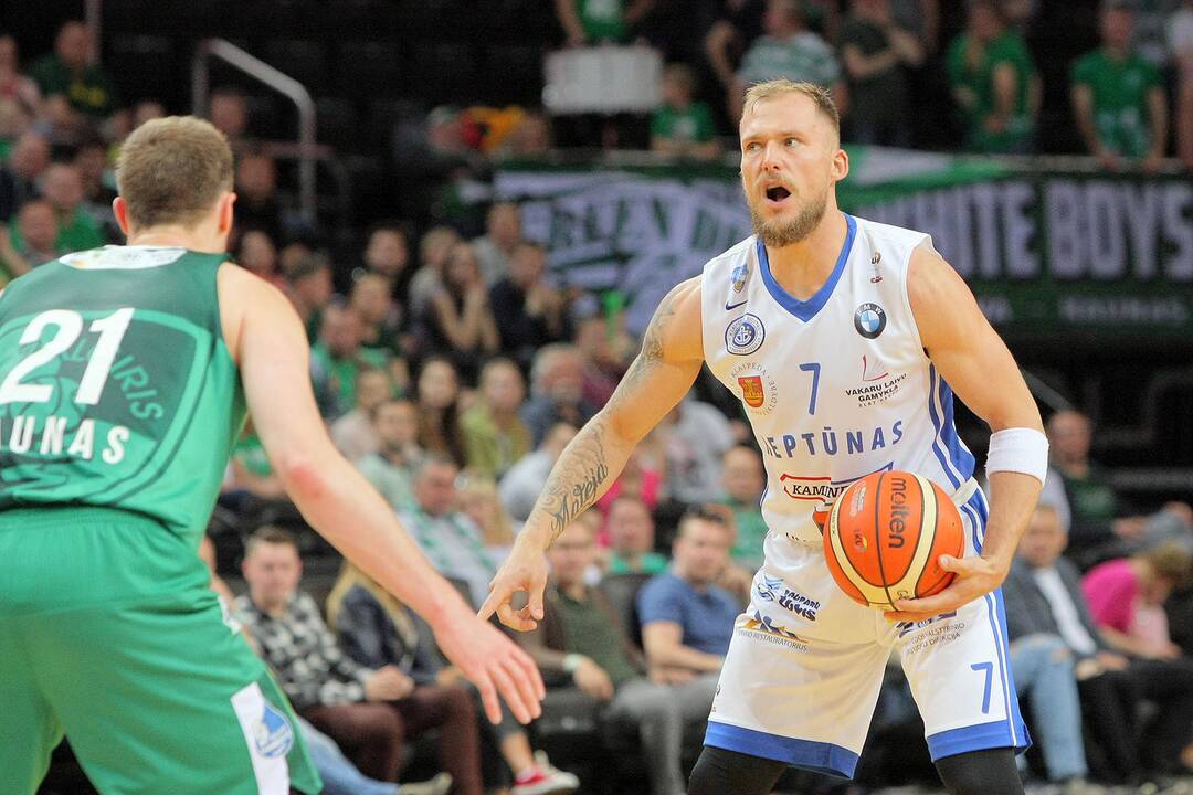 LKL pusfinalis: „Žalgiris“ – „Neptūnas“ 83:54