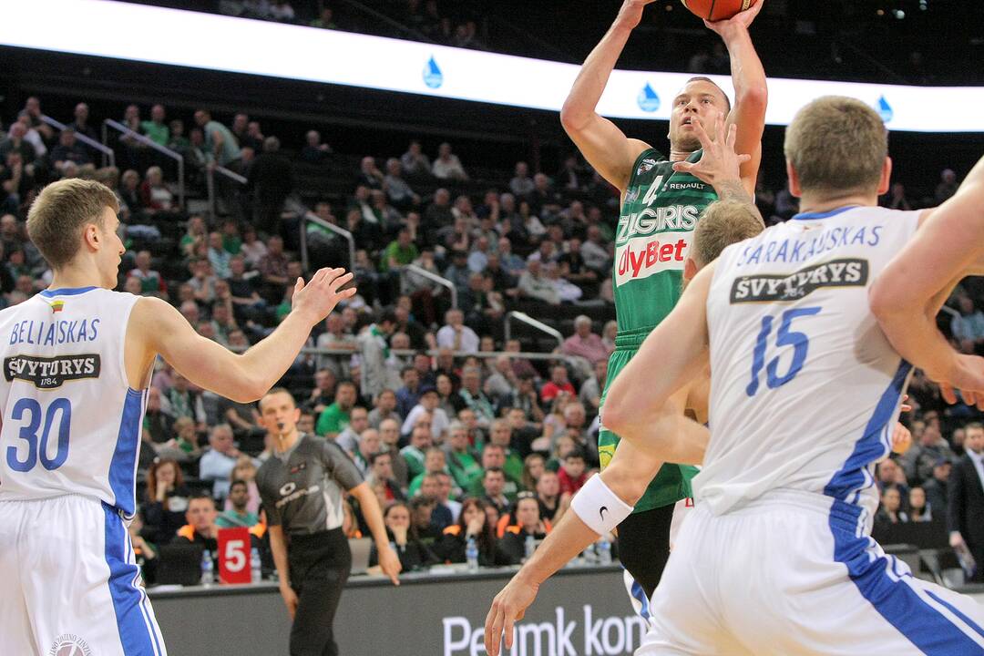 LKL pusfinalis: „Žalgiris“ – „Neptūnas“ 83:54