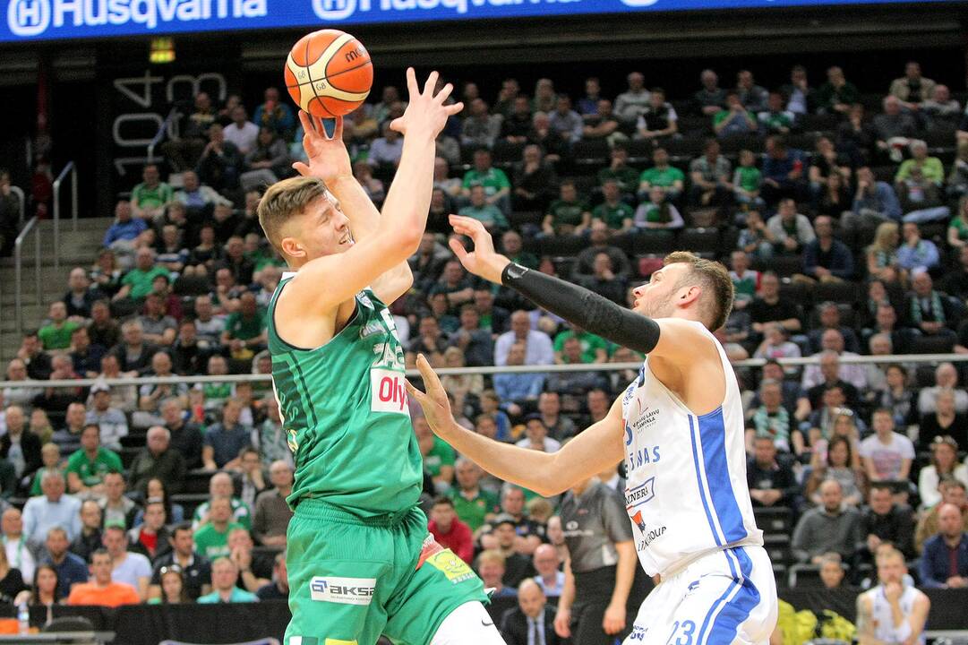 LKL pusfinalis: „Žalgiris“ – „Neptūnas“ 83:54