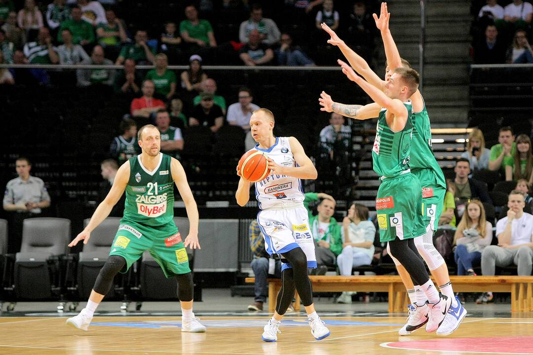 LKL pusfinalis: „Žalgiris“ – „Neptūnas“ 83:54