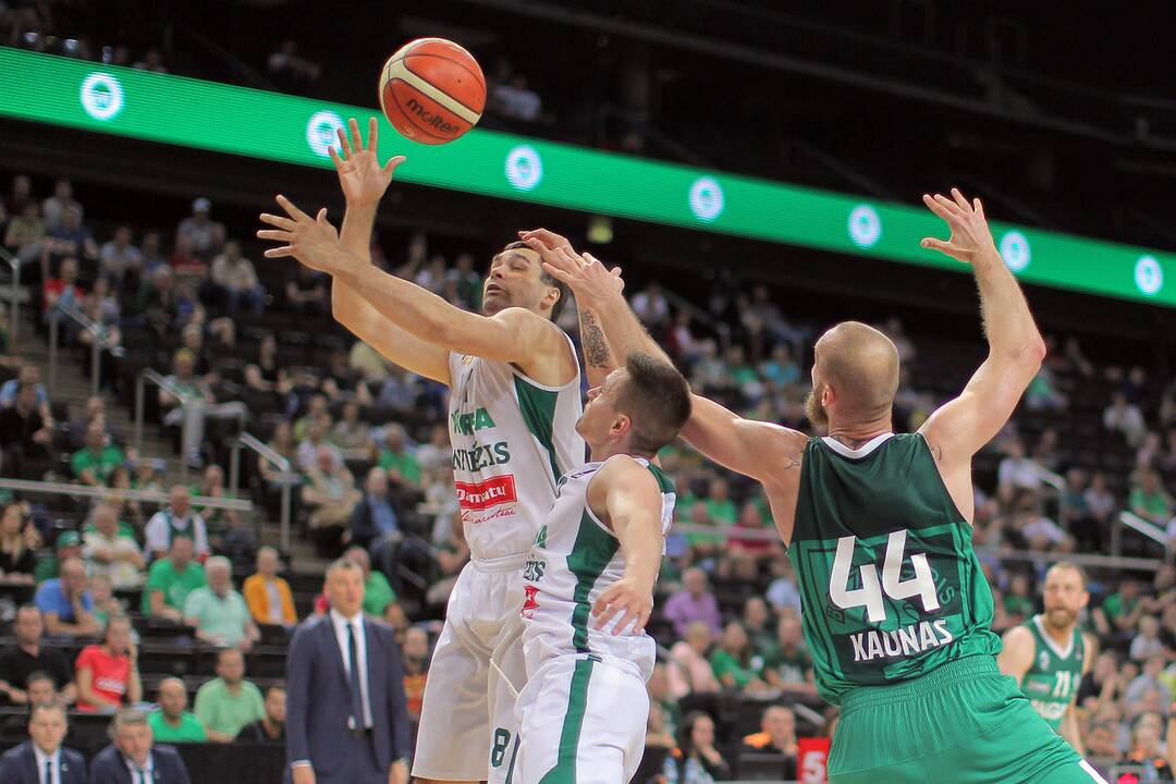 LKL ketvirtfinalis: „Žalgiris“ – „Nevėžis“