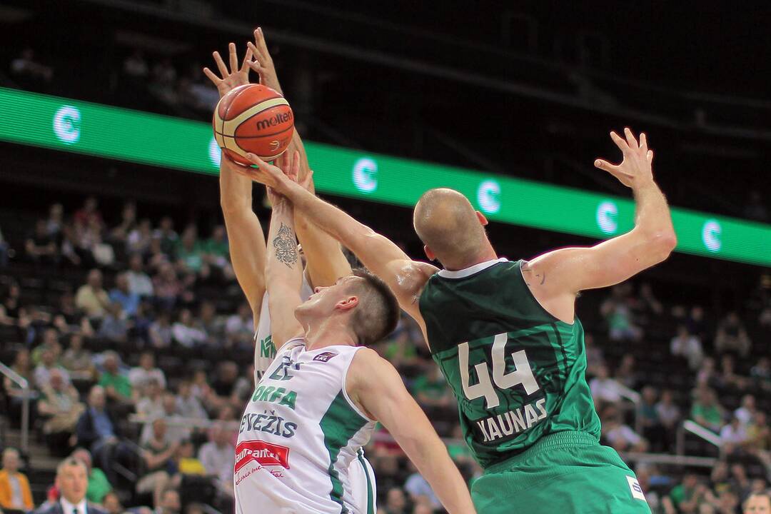 LKL ketvirtfinalis: „Žalgiris“ – „Nevėžis“