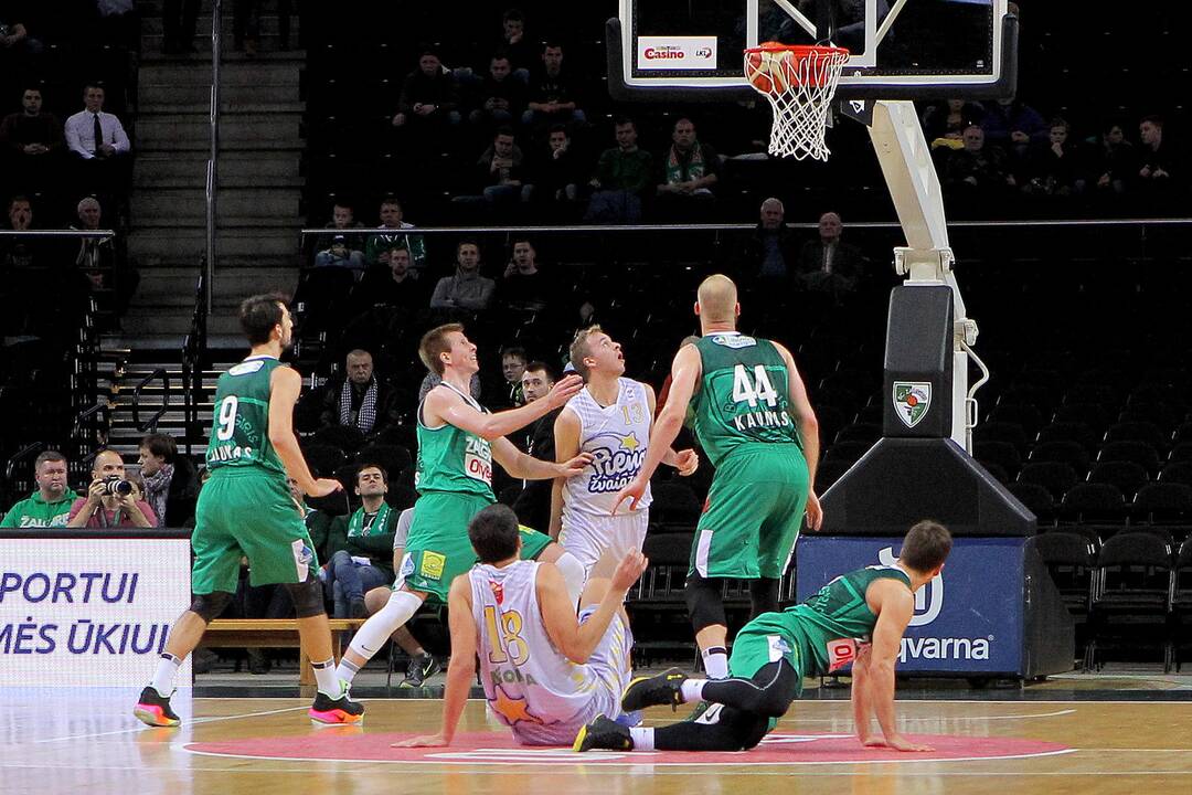 LKL: „Žalgiris“ – „Pieno žvaigždės“ 98:84