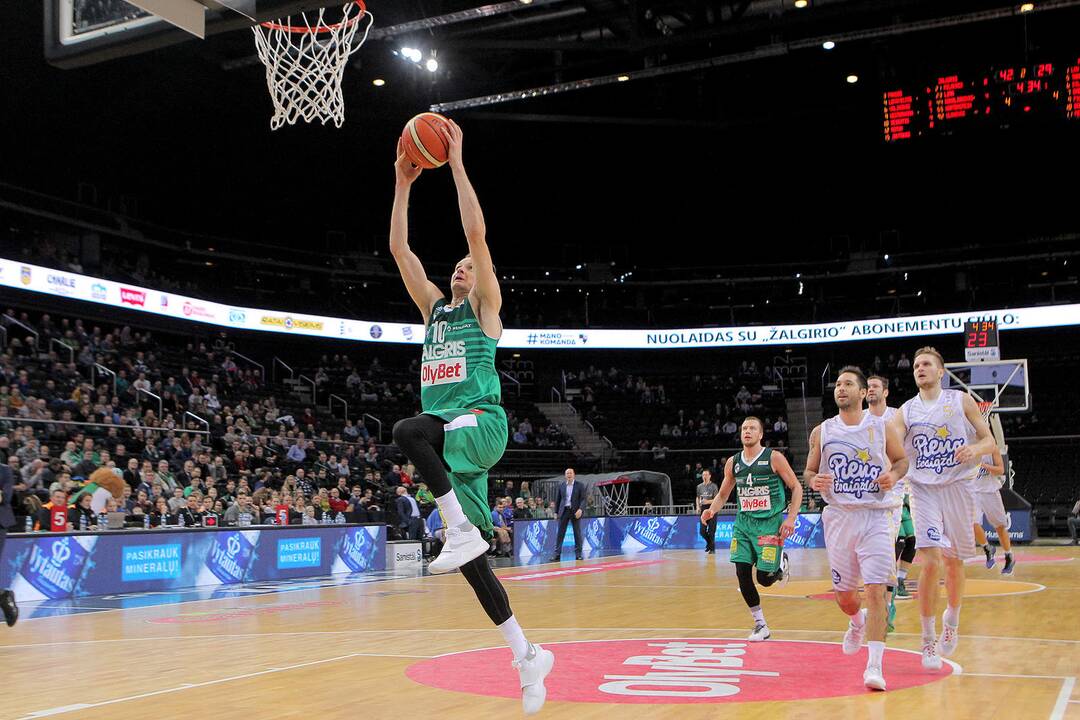 LKL: „Žalgiris“ – „Pieno žvaigždės“ 98:84