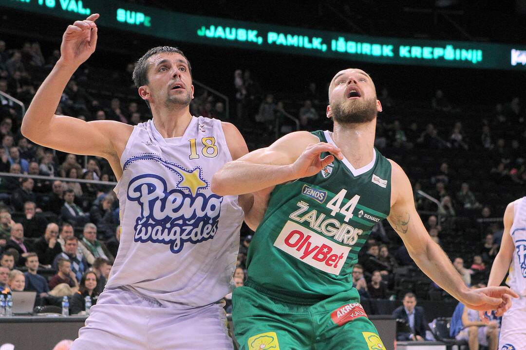 LKL: „Žalgiris“ – „Pieno žvaigždės“ 98:84