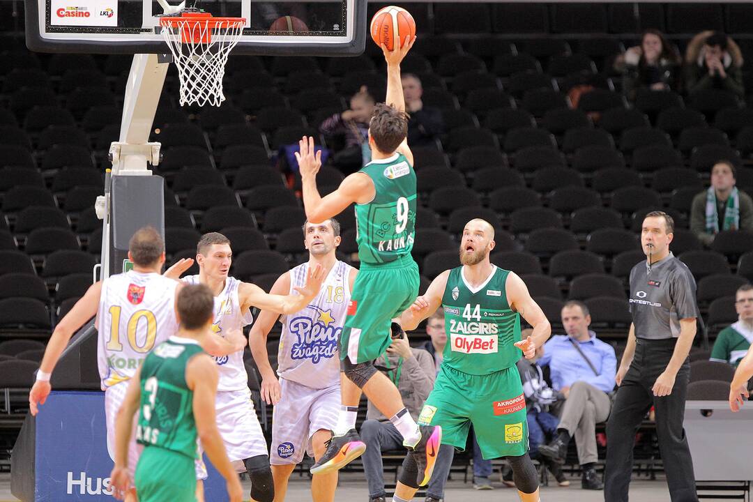 LKL: „Žalgiris“ – „Pieno žvaigždės“ 98:84