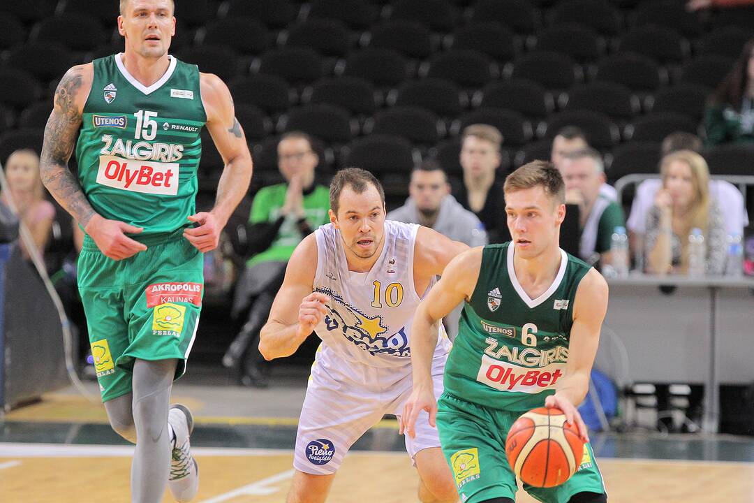 LKL: „Žalgiris“ – „Pieno žvaigždės“ 98:84