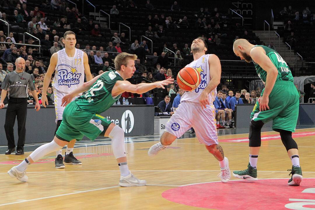 LKL: „Žalgiris“ – „Pieno žvaigždės“ 98:84