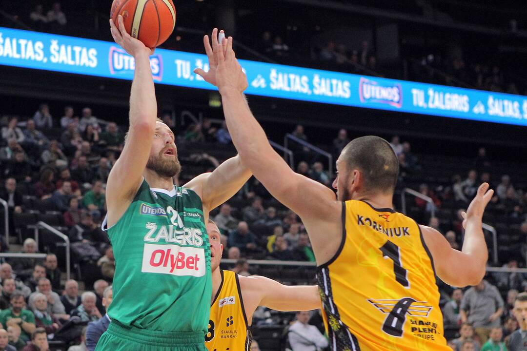 LKL: „Žalgiris“ – „Šiauliai“ 98:82