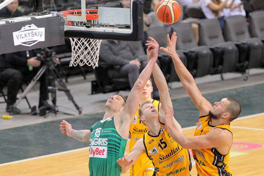 LKL: „Žalgiris“ – „Šiauliai“ 98:82