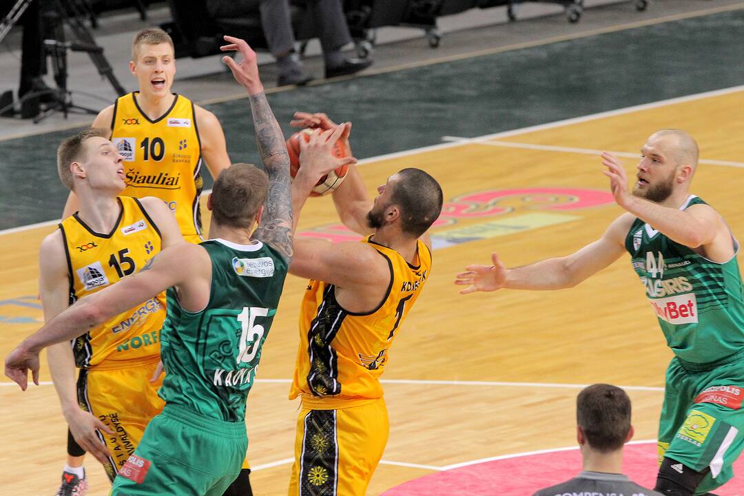 LKL: „Žalgiris“ – „Šiauliai“ 98:82