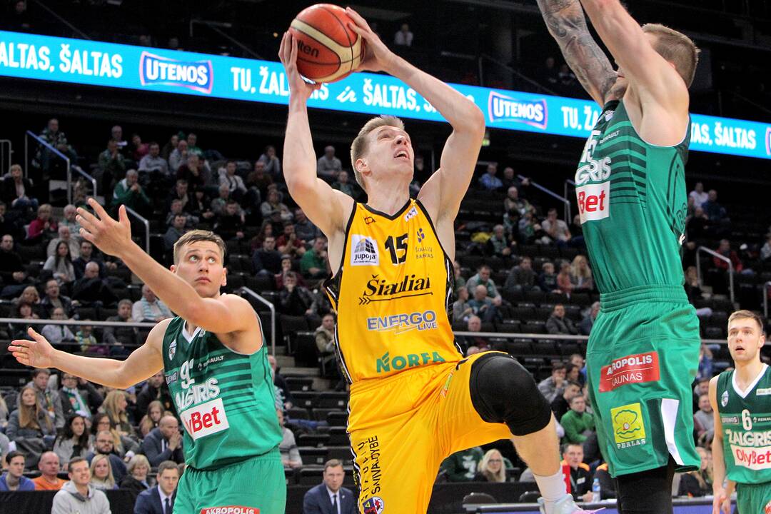 LKL: „Žalgiris“ – „Šiauliai“ 98:82