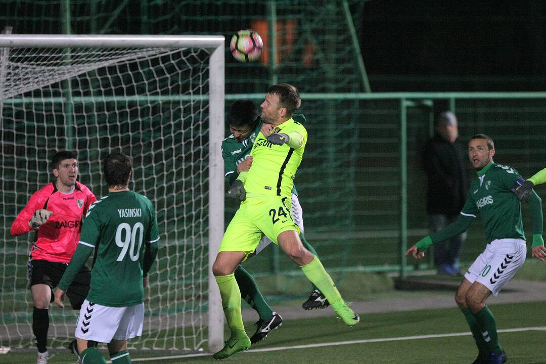 A lyga: „Kauno Žalgiris“ – FK „Trakai“ 1:1
