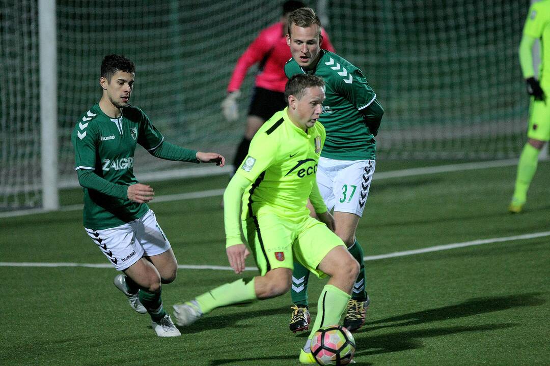 A lyga: „Kauno Žalgiris“ – FK „Trakai“ 1:1