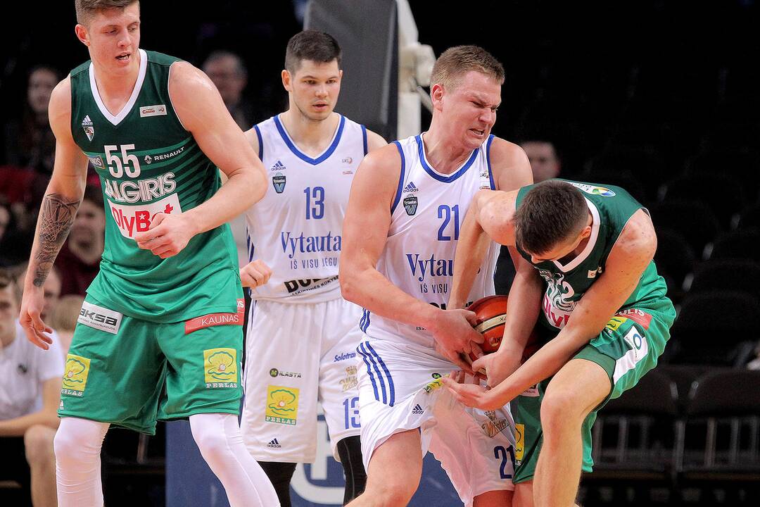 LKL: „Žalgiris“ – „Vytautas“ 84:59