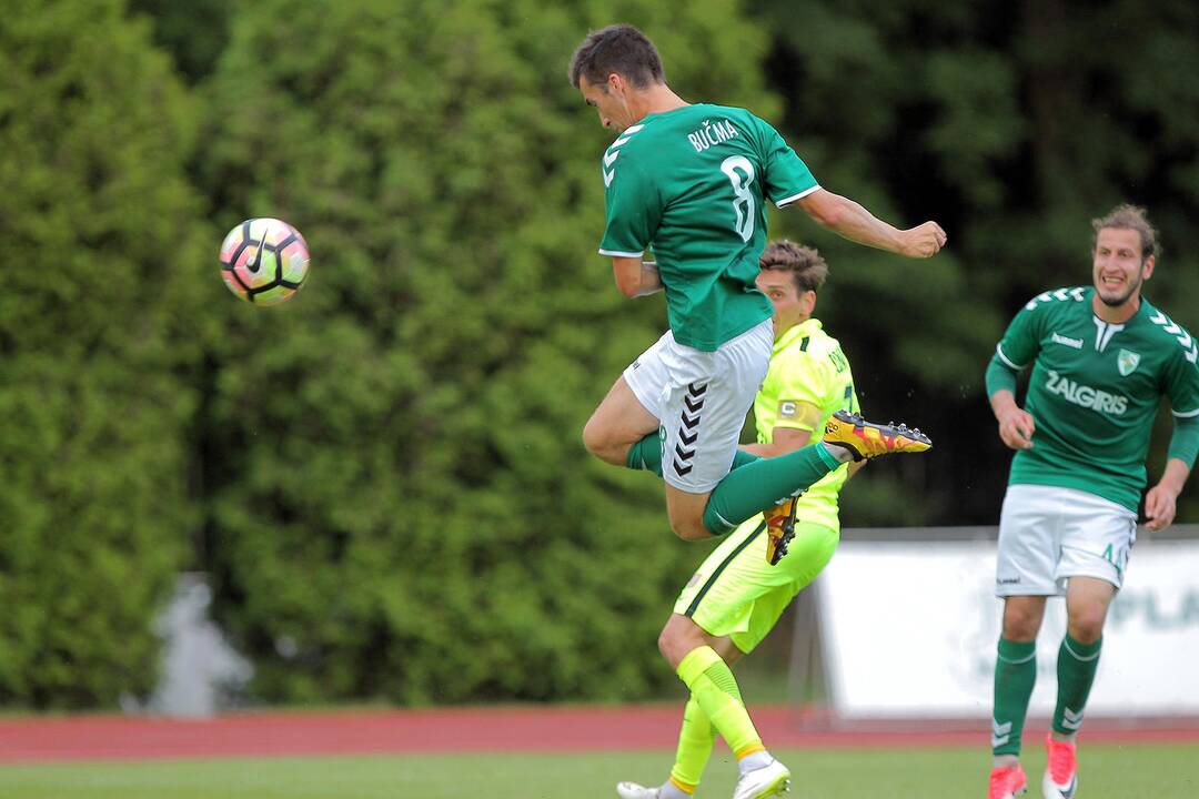A lyga: „Kauno Žalgiris“ – FK „Trakai“ 1:2