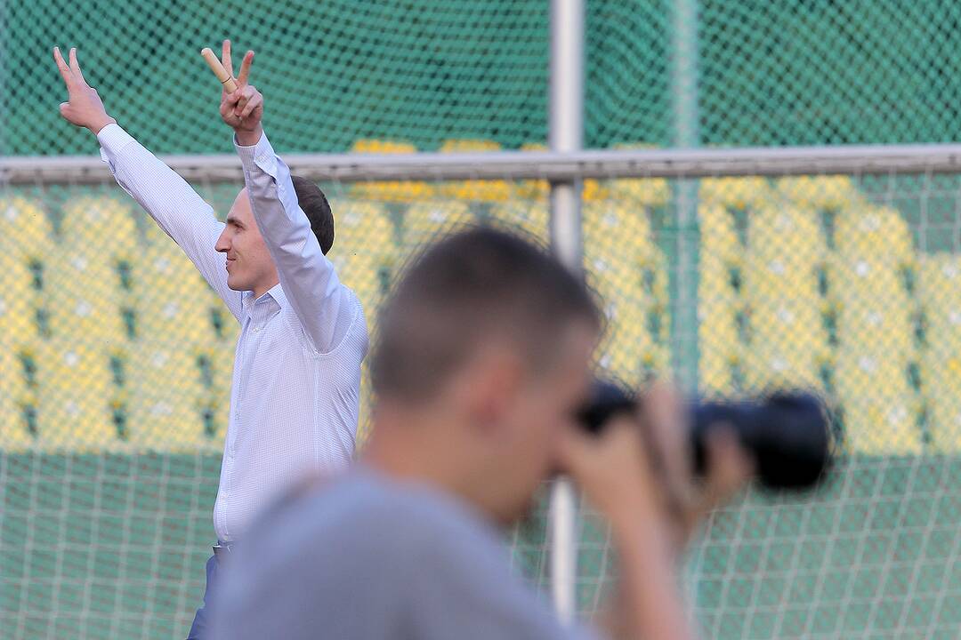 A lyga: „Kauno Žalgiris“ – FK „Trakai“ 1:2
